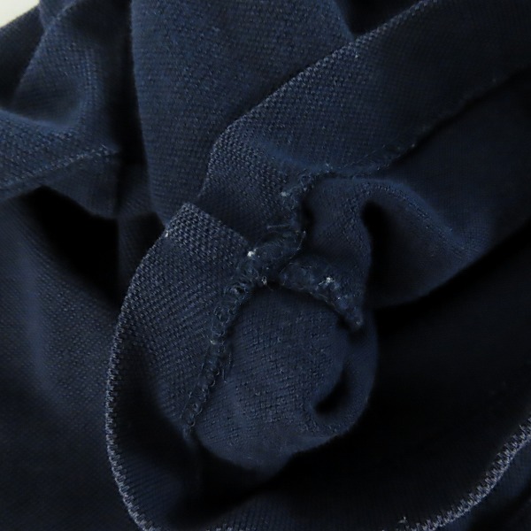 実際に弊社で買取させて頂いたBURBERRY LONDON/バーバリーロンドン チェック柄切替 半袖ポロシャツ Lの画像 7枚目