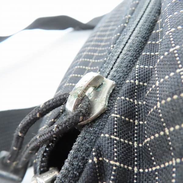 実際に弊社で買取させて頂いたGREHGORY/グレゴリー 旧ロゴ/シルバータグ テールメイトジュニア ウエストバック スペクトラ柄の画像 7枚目