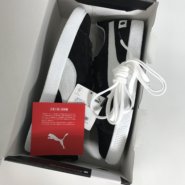 実際に弊社で買取させて頂いた【未使用】JESSE × atmos × Puma Suede VTG MIJ/ジェシー × アトモス × プーマ スウェード VTG MIJ 392222-01/27.5の画像 8枚目