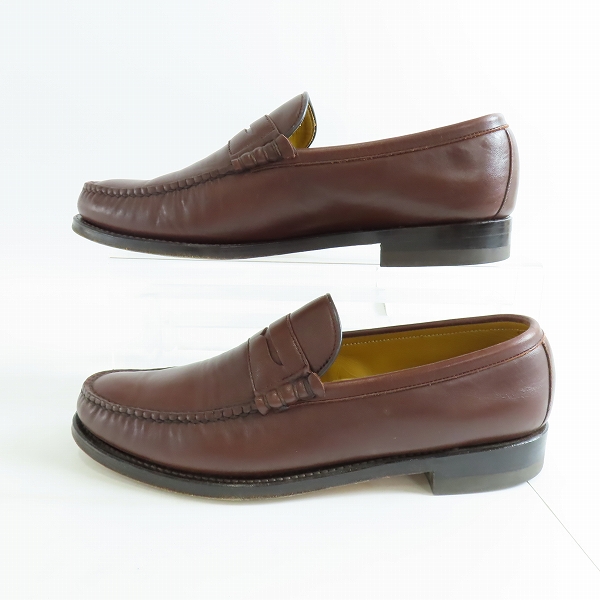 実際に弊社で買取させて頂いたREGAL/リーガル レザー コインローファー W520BD/27.0の画像 3枚目