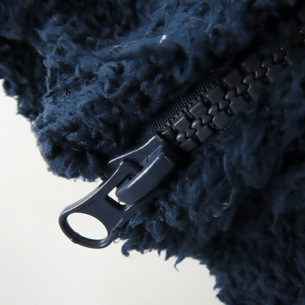 実際に弊社で買取させて頂いたBAREFOOT DREAMS×RonHerman/ベアフットドリームス×ロンハーマン ボア ジップアップパーカー C574/Sの画像 8枚目