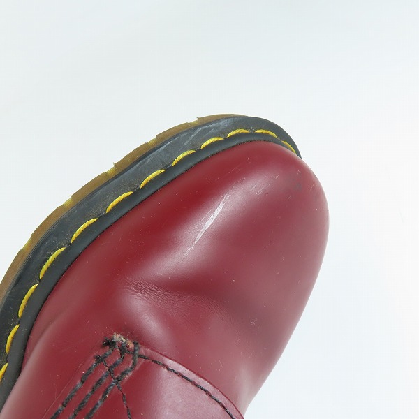 実際に弊社で買取させて頂いたDr.Martens/ドクターマーチン 8ホールブーツ AW008/UK8の画像 9枚目