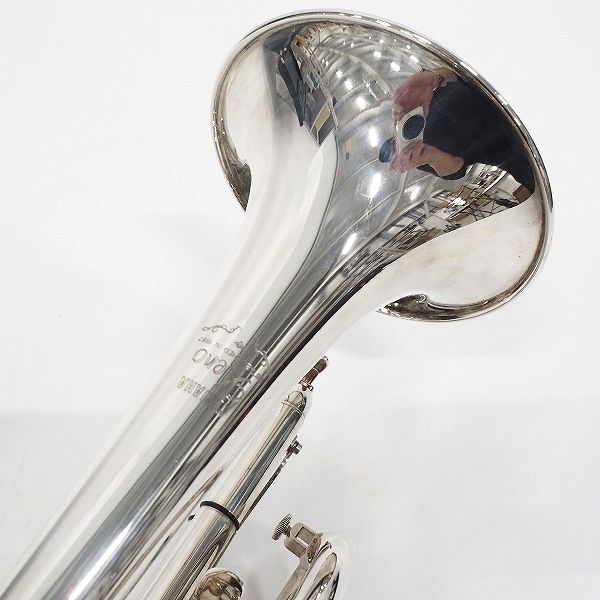 実際に弊社で買取させて頂いたYAMAHA/ヤマハ Custom YCR-8335S/YCR8335S コルネット 銀メッキ仕上げ ハードケース付きの画像 3枚目