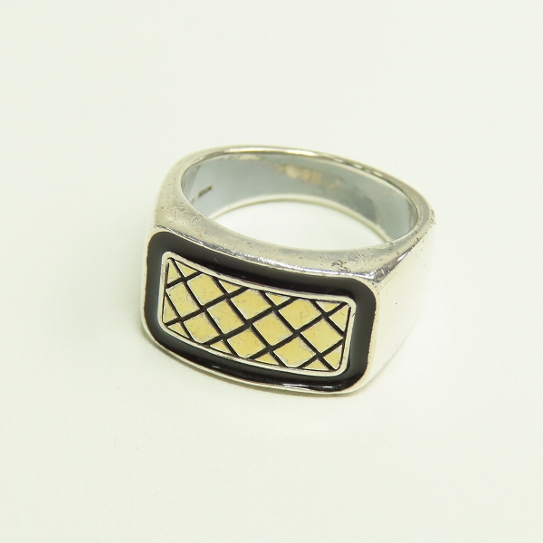 実際に弊社で買取させて頂いたBOTTEGA VENETA/ボッテガヴェネタ イントレチャート リング/指輪 20.5-21号