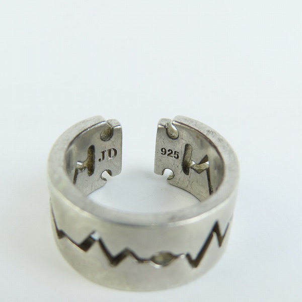 実際に弊社で買取させて頂いたJustin Davis/ジャスティンデイビス END OF SILENCE リング 9号の画像 6枚目