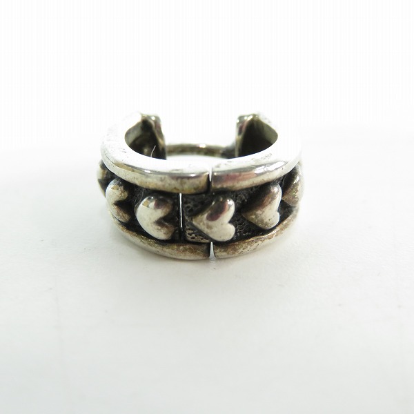 実際に弊社で買取させて頂いた【ギャラ付】LEATHERS AND TREASURES/レザーズ＆トレジャーズ Heart interior earring ピアスの画像 1枚目