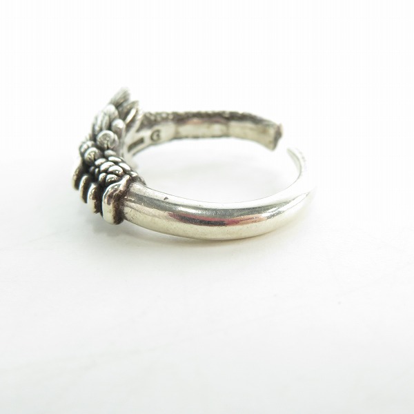 実際に弊社で買取させて頂いた【ギャラ付き】Bloody Mary/ブラッディマリー　ROCK BIRD/ロックバード リング/16.5号の画像 2枚目