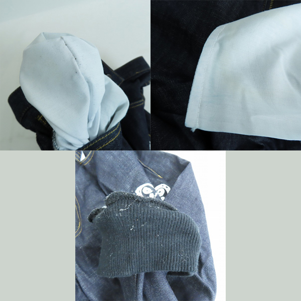 実際に弊社で買取させて頂いたglamb/グラム×ジョジョの奇妙な冒険 ストーンオーシャン 徐倫 デニムパンツ/ジーンズ Mの画像 9枚目