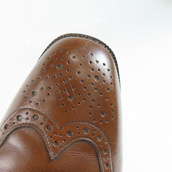 実際に弊社で買取させて頂いたBURBERRY/バーバリー タッセルローファー/レザーシューズ ウィングチップ BU1460/25の画像 9枚目