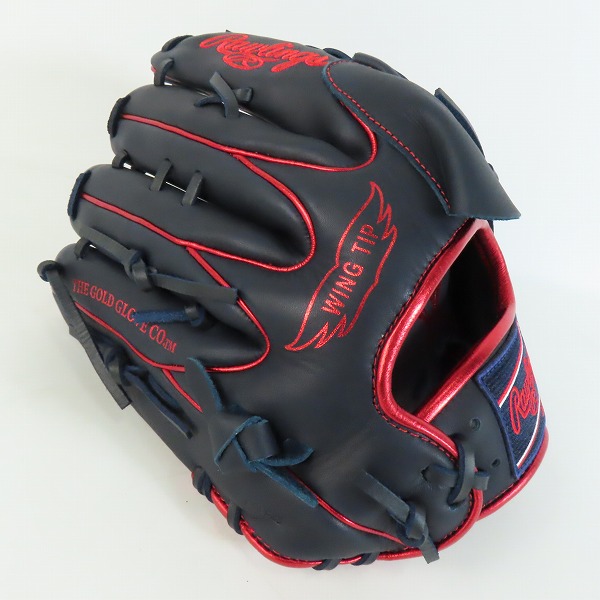 実際に弊社で買取させて頂いたRawlings/ローリングス HYPER TECH/ハイパーテック 軟式 投手用/ピッチャー用 グローブ/グラブ GR4HTCA15Wの画像 1枚目