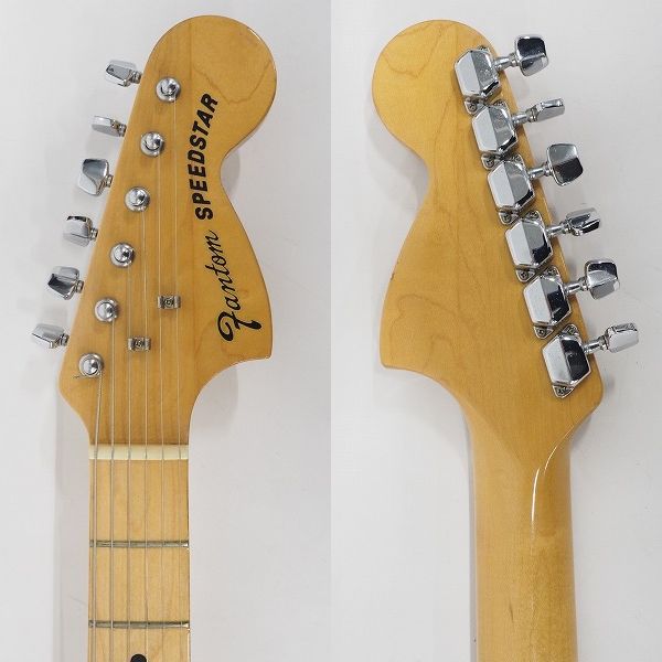 実際に弊社で買取させて頂いた★Fantom/ファントム SPEEDSTAR ストラトキャスターType エレキギター ラージヘッド 日本製 ハードケース付の画像 2枚目