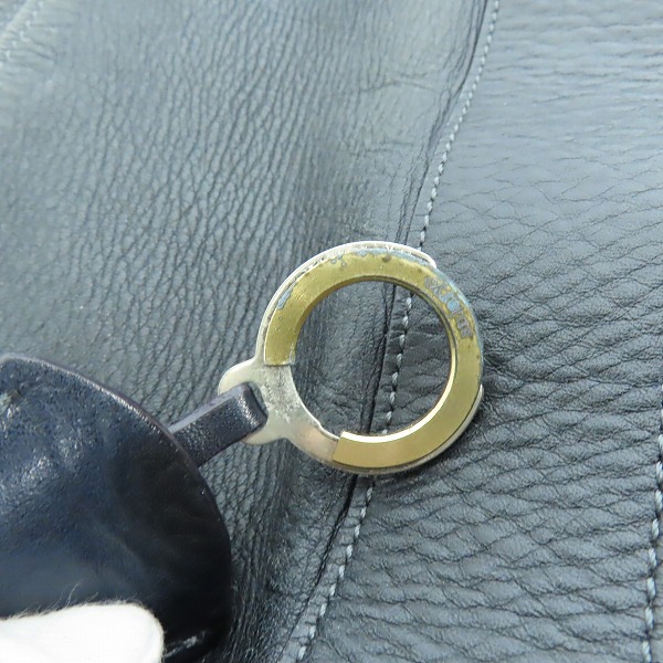 実際に弊社で買取させて頂いたaniary/アニアリ 裏地カモフラ/迷彩 レザー トートバッグ/ショルダーバッグの画像 6枚目