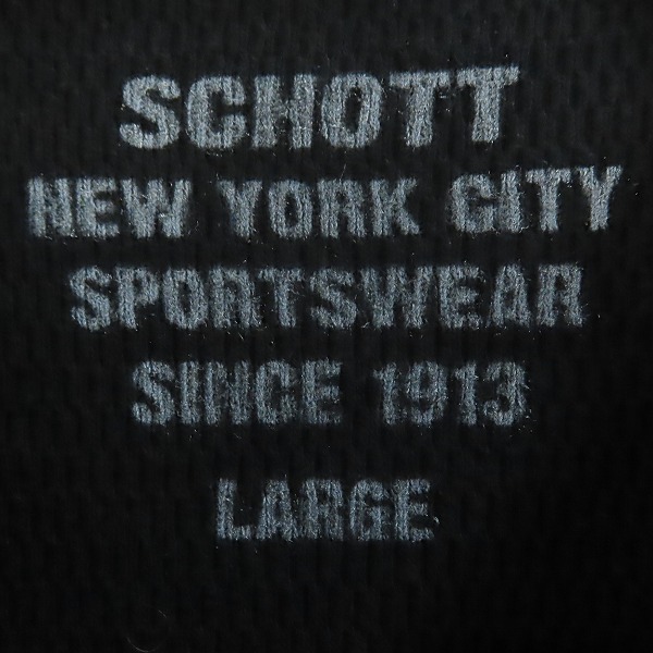 実際に弊社で買取させて頂いたSCHOTT/ショット PERFECTO MOTOR OIL/パーフェクトモーターオイル 総柄 カットソー 3103089/Lの画像 2枚目