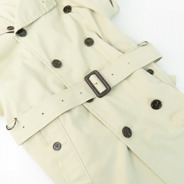 実際に弊社で買取させて頂いたBURBERRY LONDON/バーバリーロンドン ノヴァチェック トレンチコート/48Rの画像 6枚目