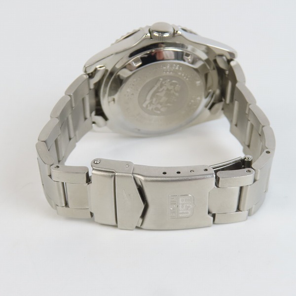 実際に弊社で買取させて頂いたELGIN/エルジン 自動巻き 腕時計 ブラック×シルバー FK-531-Cの画像 2枚目