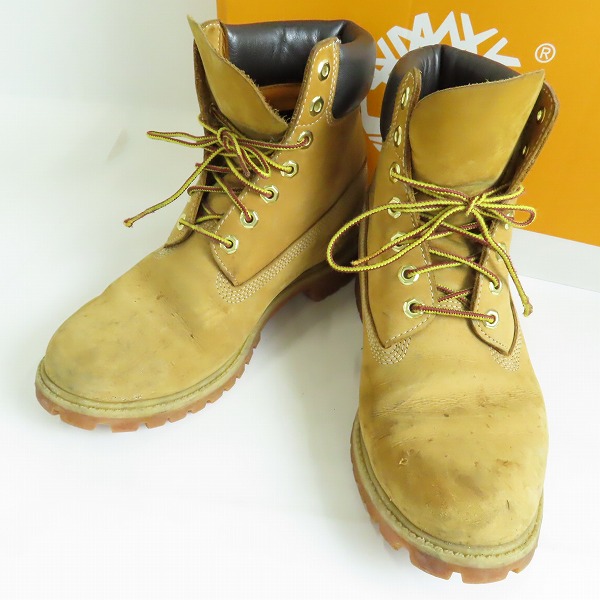実際に弊社で買取させて頂いたTimberland/ティンバーランド アイコン 6インチプレミアムブーツ/TB010061/9.5