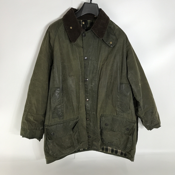 実際に弊社で買取させて頂いた【難有り品】Barbour/バブアー 90's BEAUFORT ビューフォート オイルドジャケット