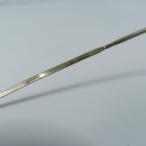 実際に弊社で買取させて頂いた【ノーブランド扱い】ノーズパット10K刻印/ヴィンテージ/ビンテージ 唐草模様/ラウンド型 眼鏡フレームの画像 8枚目