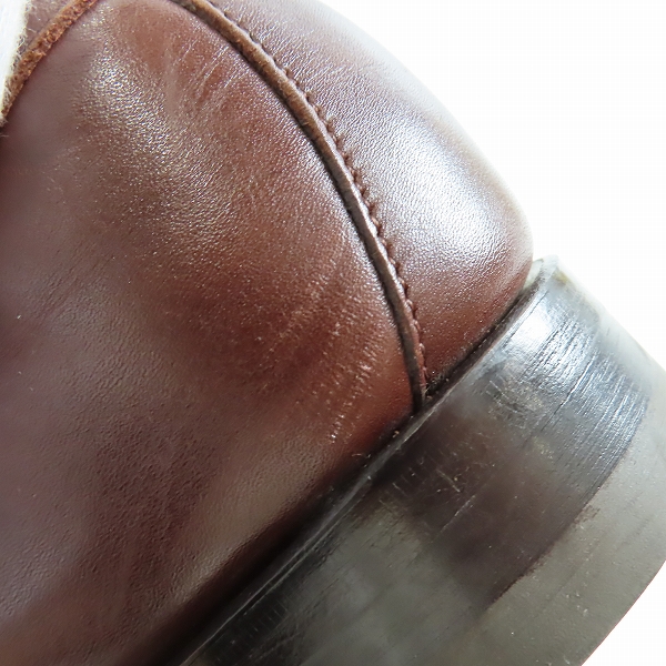 実際に弊社で買取させて頂いたREGAL/リーガル レザー コインローファー W520BD/27.0の画像 9枚目