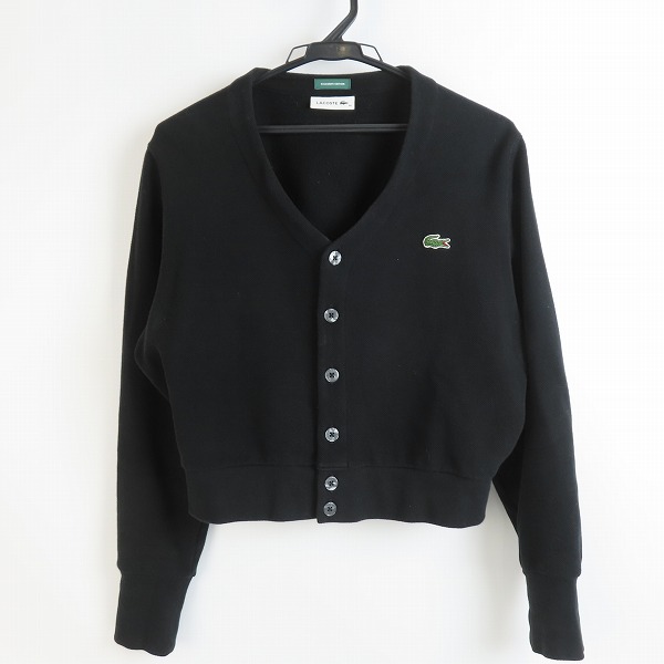 実際に弊社で買取させて頂いたLACOSTE × BEAMS BOY/ラコステ × ビームスボーイ別注 ショート丈カーディガン SF003PL/36