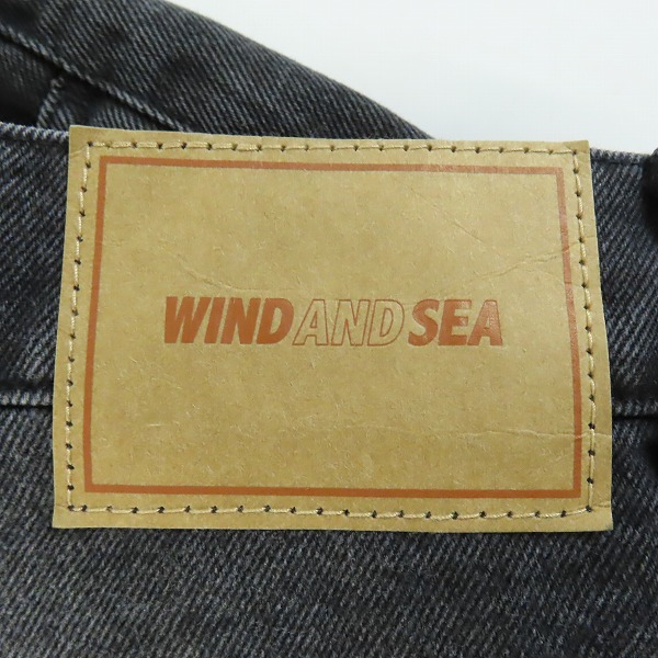 実際に弊社で買取させて頂いたWIND AND SEA×HYSTERIC GLAMOUR  DAMAGED SKINNY DENIM PANTS デニムパンツ WDS-C-HYS-23-AP-Q1-06/Sの画像 2枚目