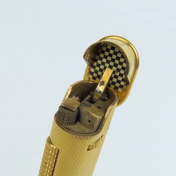 実際に弊社で買取させて頂いたdunhill/ダンヒル サイドローラーガスライター ゴールドの画像 7枚目