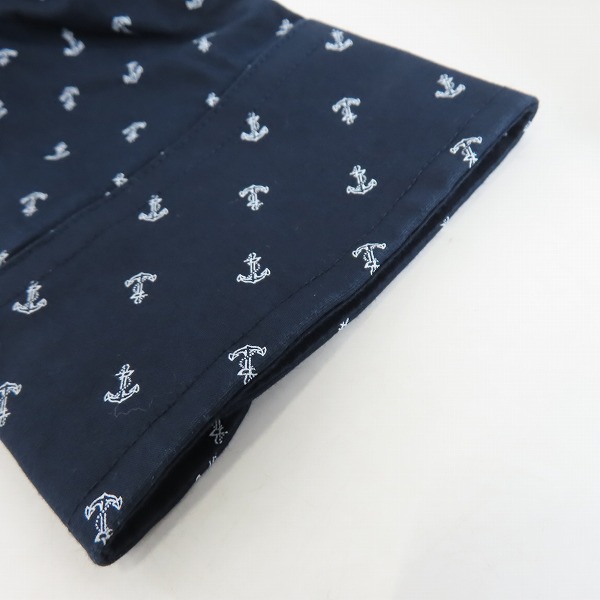 実際に弊社で買取させて頂いたDIESEL/ディーゼル 錨総柄 長袖ボタンシャツ/Lの画像 8枚目