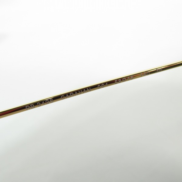 実際に弊社で買取させて頂いたRay-Ban/レイバン CARAVAN キャラバン サングラス RB3136の画像 5枚目