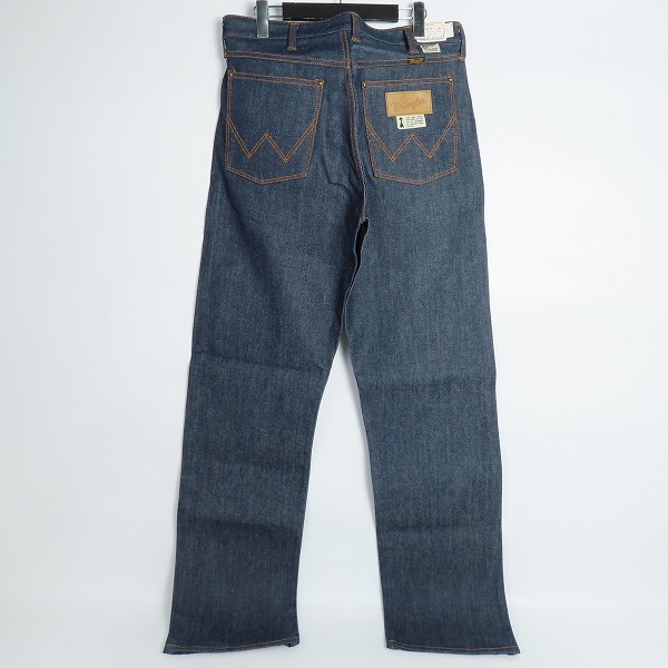 実際に弊社で買取させて頂いた【未使用】Wrangler/ラングラー E1002-00 lot.11MW/3104 ビンテージ復刻 13-3/4oz デニムパンツ W32L34の画像 1枚目