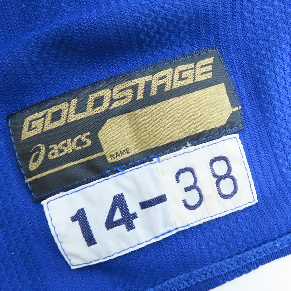 実際に弊社で買取させて頂いたASICS/アシックス 中日ドラゴンズ #38 松井雅人 ユニフォーム NPB 支給品 2014年の画像 2枚目