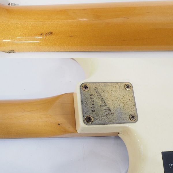 実際に弊社で買取させて頂いた★【弦無し】Bill Lawrence/ビルローレンス ストラトシェイプ HH エレキギター 日本製 ソフトケース付の画像 8枚目