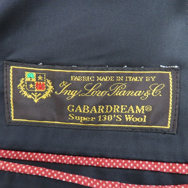 実際に弊社で買取させて頂いたPaul Smith COLLECTION/ポールスミス Super130'S ウール テーラードジャケット/XLXの画像 3枚目