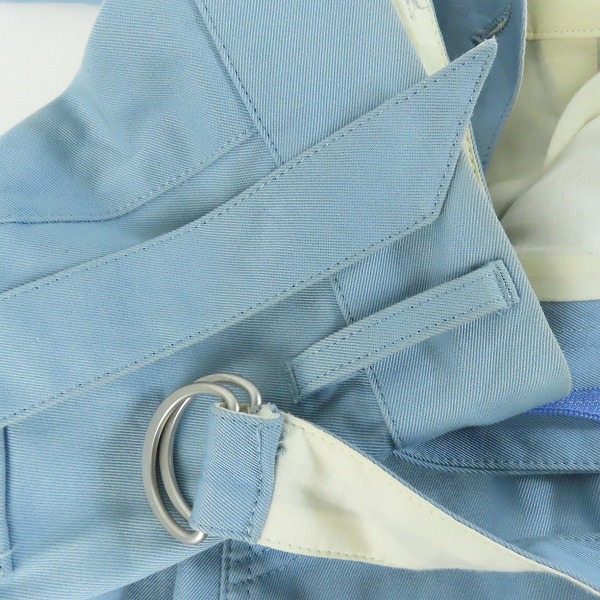 実際に弊社で買取させて頂いたBED JW FORD/ベッドフォード 21ss Cotton tapered trousers イージー ハーフ パンツ 21SS-B-PT08/0の画像 6枚目