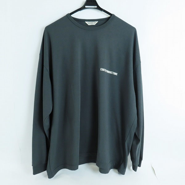 実際に弊社で買取させて頂いたCOOTIE PRODUCTIONS/クーティープロダクションズ 長袖Tシャツ/チャコールグレー系/L