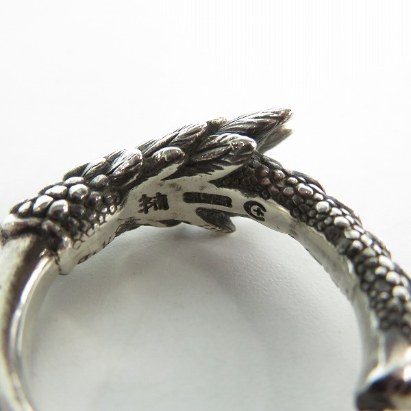 実際に弊社で買取させて頂いた【ギャラ付き】Bloody Mary/ブラッディマリー　ROCK BIRD/ロックバード リング/16.5号の画像 6枚目