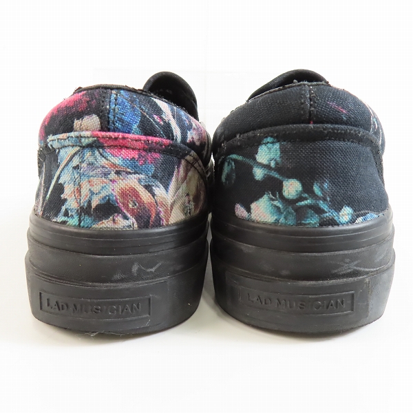 実際に弊社で買取させて頂いたLAD MUSICIAN/ラッドミュージシャン 19SS CANVAS SLIP-ON(ANGELS スリッポン 2119-914/42の画像 1枚目