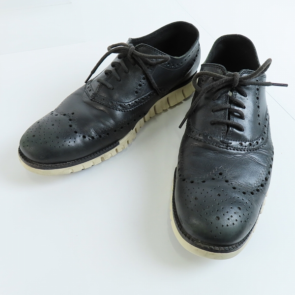 実際に弊社で買取させて頂いたCOLE HAAN/コールハーン ZEROGRAND/ゼログランド 黒 レザー C20720 10M