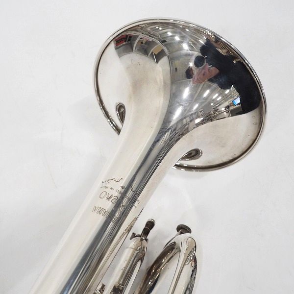 実際に弊社で買取させて頂いたYAMAHA/ヤマハ Xenoシリーズ YCR-8620S/YCR8620S コルネット 銀メッキ仕上げの画像 3枚目