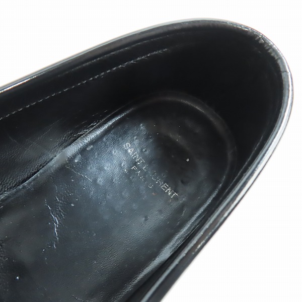 実際に弊社で買取させて頂いたSAINT LAURENT PARIS/サンローランパリ コインローファー315385/43の画像 4枚目