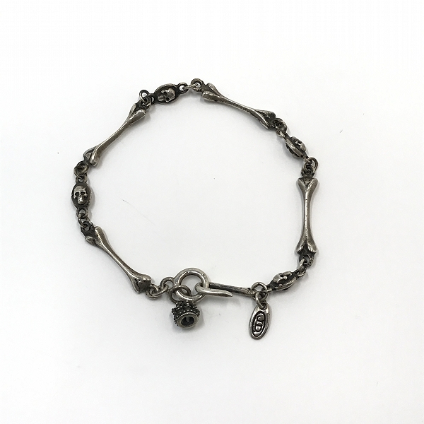 実際に弊社で買取させて頂いたJustin Davis/ジャスティンデイビス ボーンスカルブレスレットの画像 3枚目