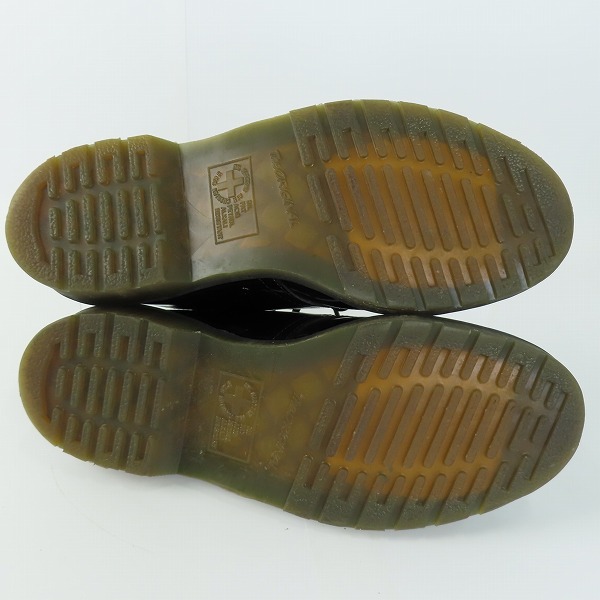 実際に弊社で買取させて頂いたDr.Martens/ドクターマーチン 1461 エナメル 3ホール ブーツ 10084/UK7の画像 2枚目