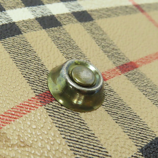 実際に弊社で買取させて頂いたBurberrys/バーバリーズ チェック柄 ボストンバッグの画像 7枚目