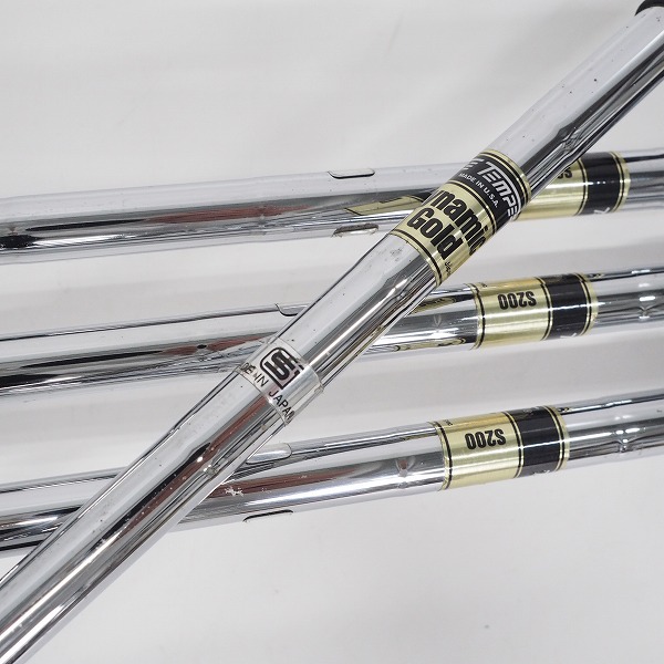 実際に弊社で買取させて頂いたDUNLOP/ダンロップ SRIXON/スリクソン Z-TX FORGED フォージド アイアン #7～9,Pw 4本セット Dynamic Gold FLEX:S200の画像 6枚目