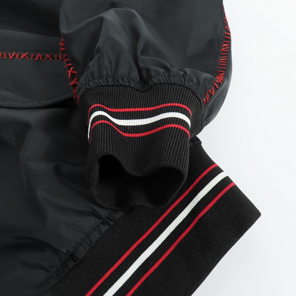 実際に弊社で買取させて頂いた【JPタグ】DIOR/ディオール 17SS hand stitched bomber jacke/ステッチリブナイロンボンバージャケット 763C453W4677/44の画像 7枚目