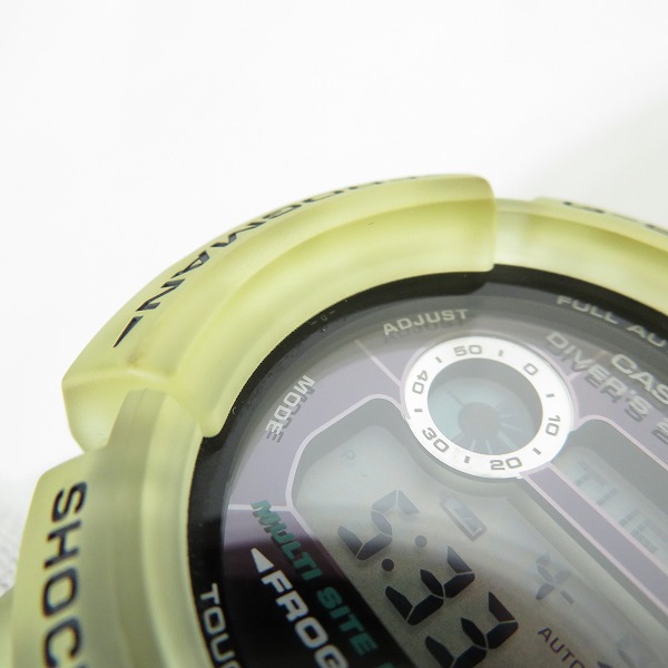 実際に弊社で買取させて頂いたG-SHOCK/Gショック 第8弾イルクジ FROGMAN/フロッグマン タフソーラー GW-202AK-7DRの画像 5枚目