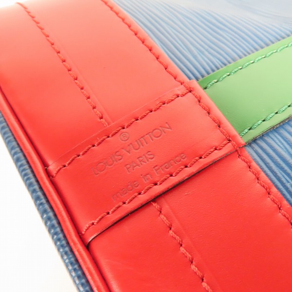 実際に弊社で買取させて頂いたLOUIS VUITTON/ルイ ヴィトン エピ ノエ マルチカラー 巾着 ショルダー バッグ M44084の画像 4枚目