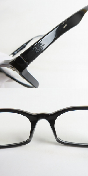 実際に弊社で買取させて頂いたRay-Ban/レイバン 度入りメガネ/メガネフレーム/アイウェア RB5017-A 2000の画像 7枚目