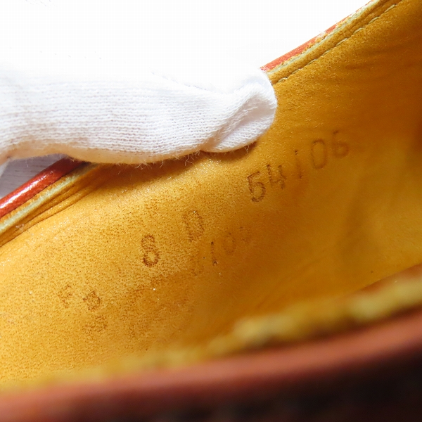 実際に弊社で買取させて頂いたRED WING/レッドウィング 刺繍羽タグ クラシックオックスフォードシューズ 8104/8Dの画像 5枚目