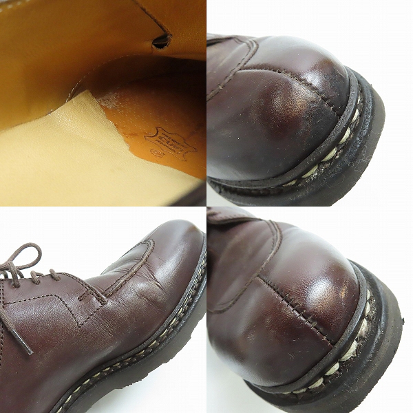 実際に弊社で買取させて頂いたParaboot/パラブーツ AVIGNON GRIFFⅡ/アヴィニョン レースアップシューズ/705112/84899/7の画像 7枚目