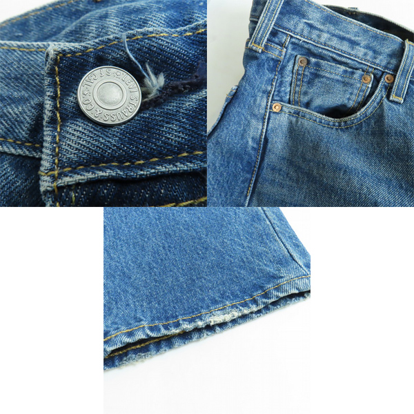 実際に弊社で買取させて頂いたLevis/リーバイス JOURNAL STANDARD別注 501 デニムパンツ/W28L28の画像 8枚目